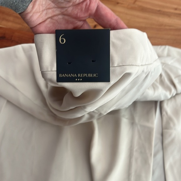 NWT Banana Republic Maxi Slip skirt in pearl oyster sz 6 - Picture 10 of 12